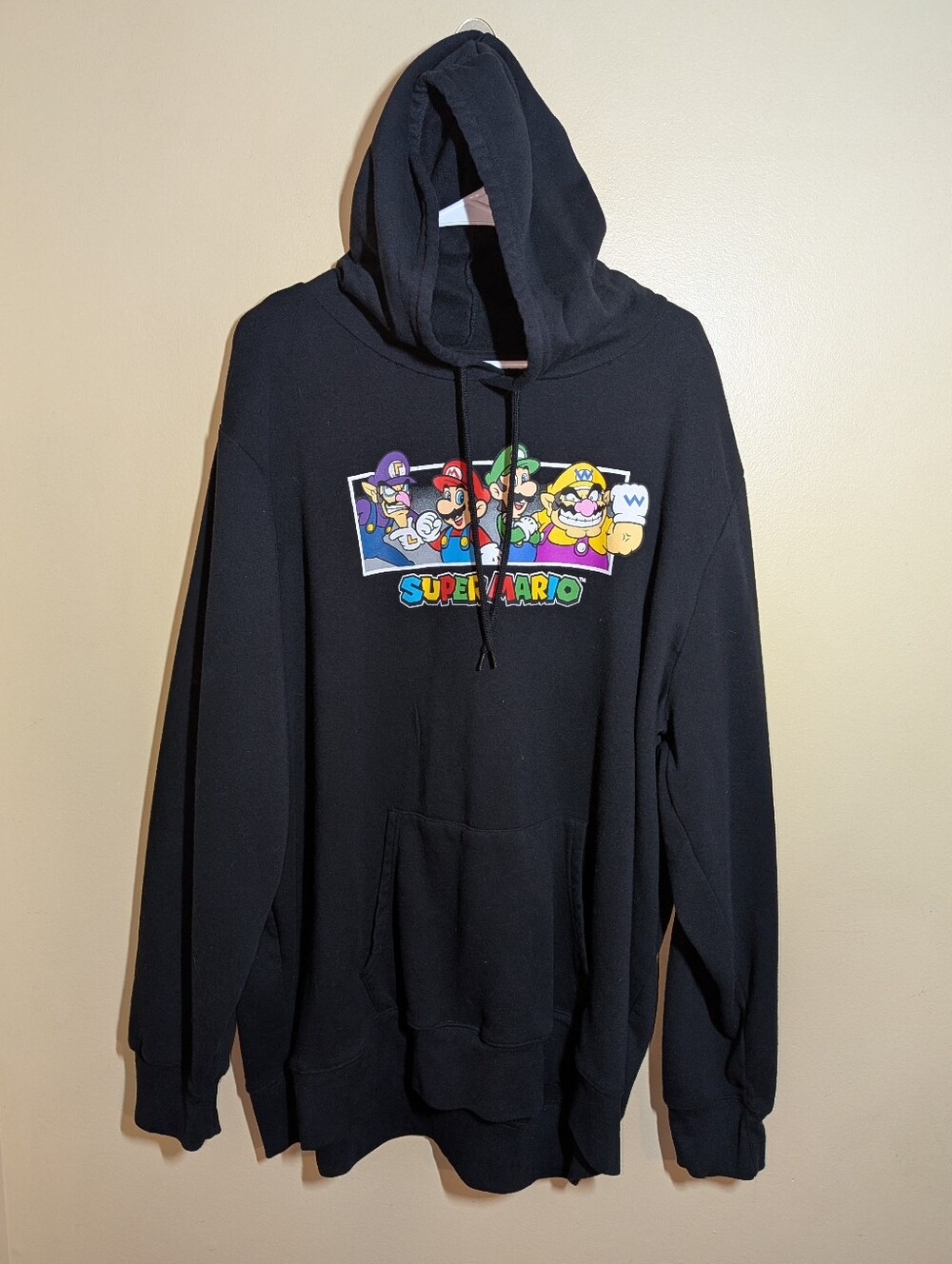 Super Mario Men's Graphic Hoodie Sweatshirt 3XL
